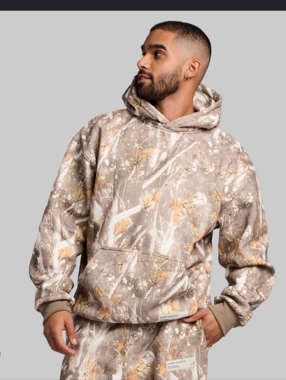 CMFRT Camo Hoodie Men's Size Medium Super Plush